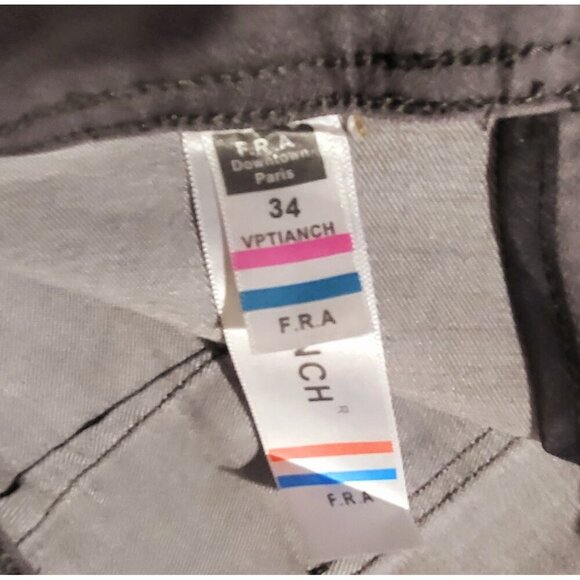 Vptianch Womens skinny Fit High-Waisted Grey Stretch Denim Jeans Womens Waist 23 - Picture 4 of 12